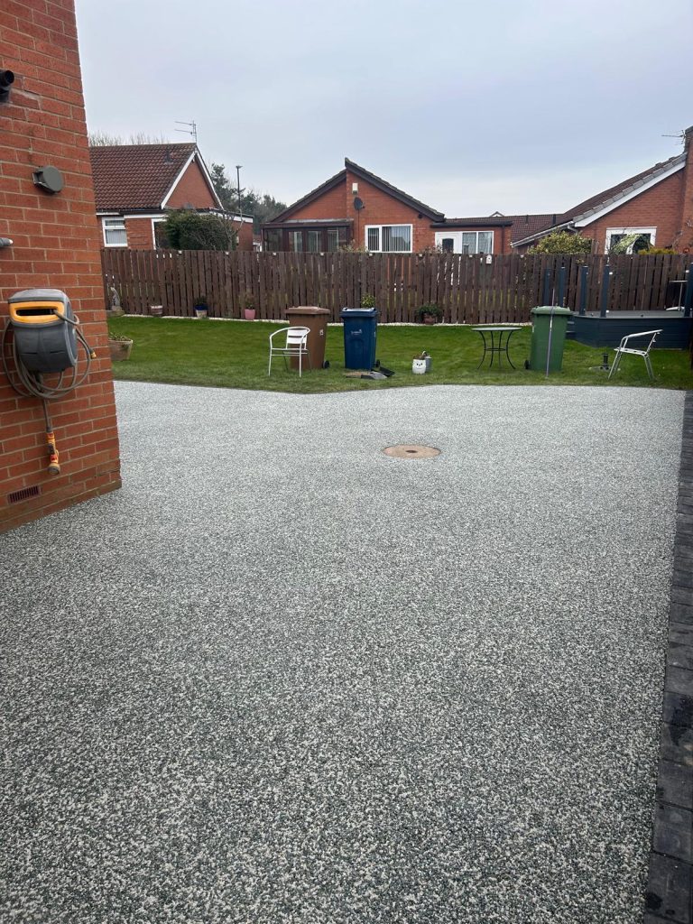 New Resin Patio