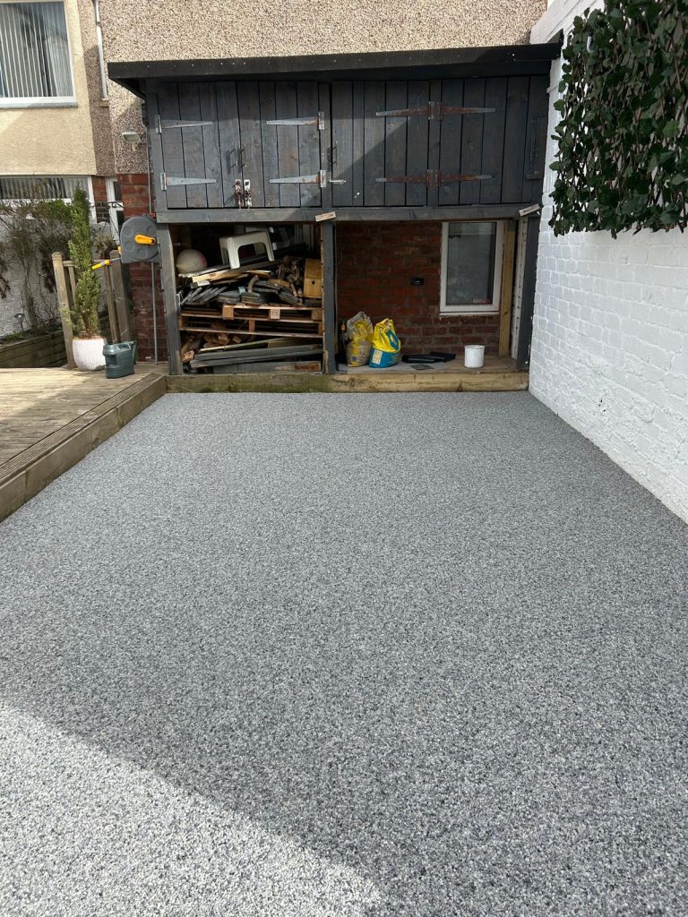 New Resin Patio